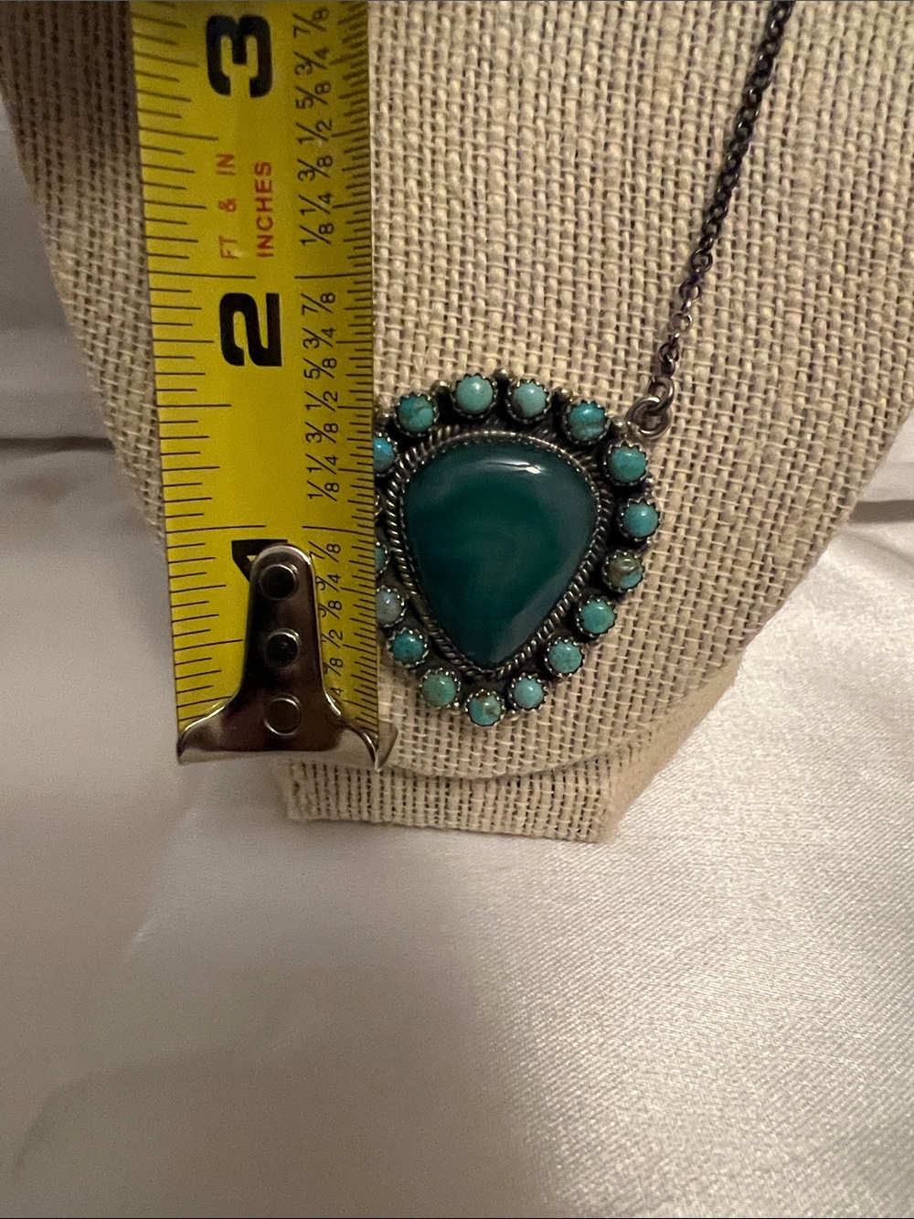 Turquoise necklace by Hada - Picture 6 of 6